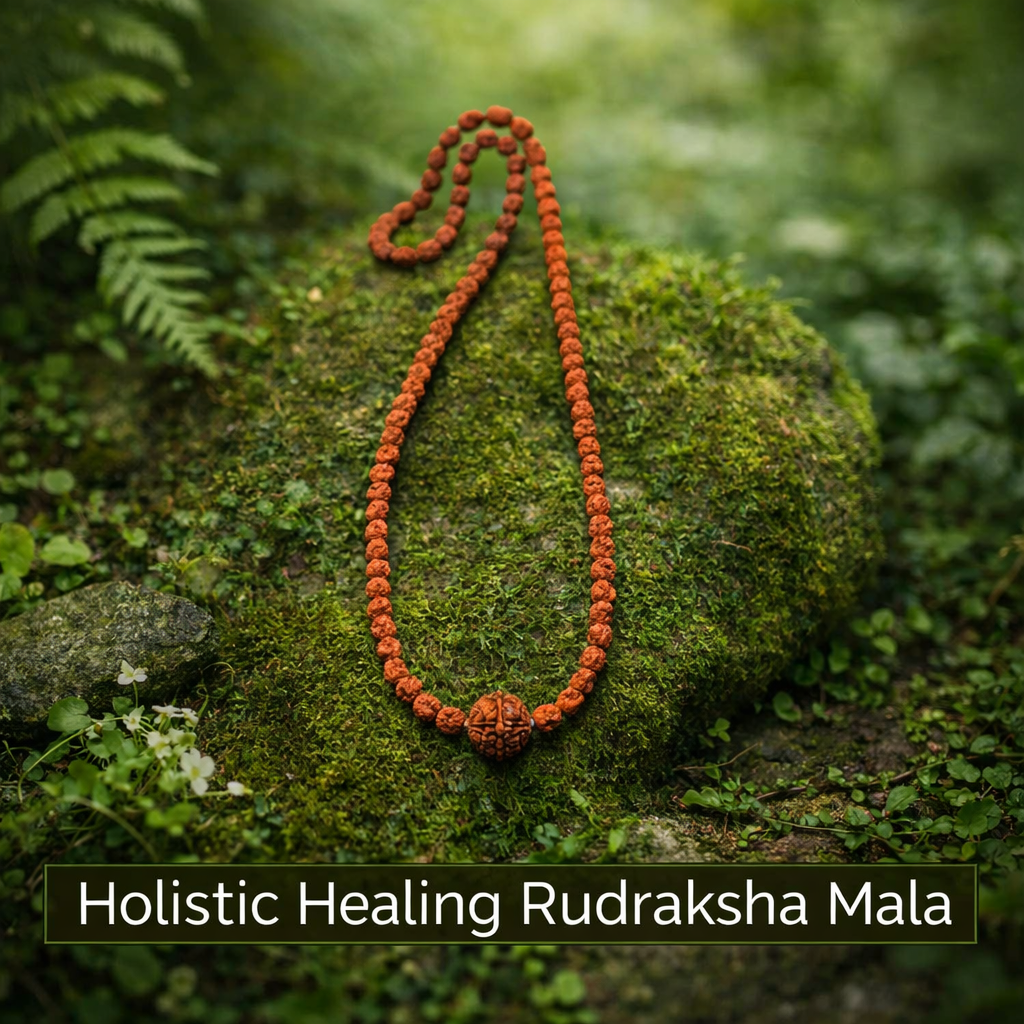 Hoistic Healing Rudrkasha Mala