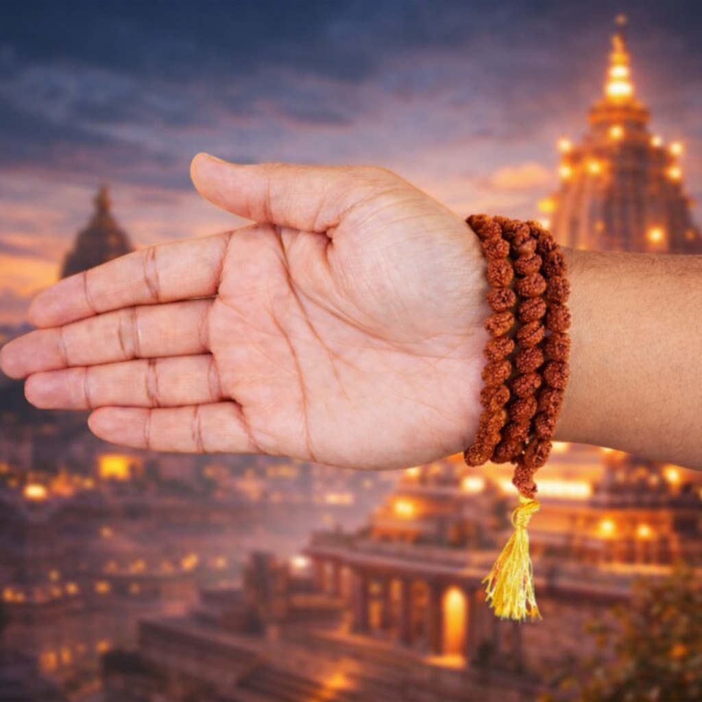6 Mukhi Rudraksha Mala